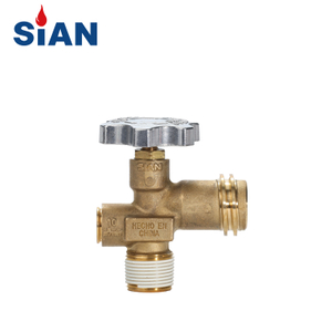 Газовый цилиндровый клапан газового цилиндра.