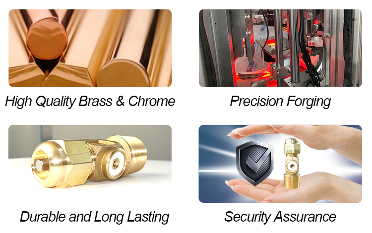 Газовый цилиндровый клапан C2H2 (5)