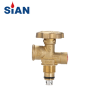 Клапан Sian V9 - клапан цилиндра с LPG, оптимизированный для контейнеров из композитных газов