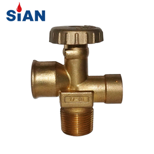 Sian 17Bar Brass Safety 510U LPG Cylinder Мексика 40 фунтов Pol Клапаны