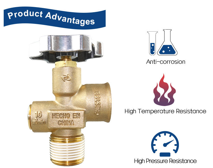 MX100 Цилиндровый клапан цилиндрического клапана для Мексики (11)