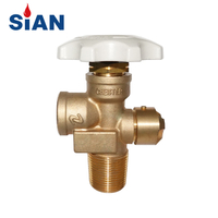 Sian Brass Safety 100 -фунт -цилиндр с носоветовым цилиндром для бака пропана 100 фунтов