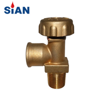 Sian Brass Mawheel 25BAR LPG Газовый цилиндр Контроль POL клапаны