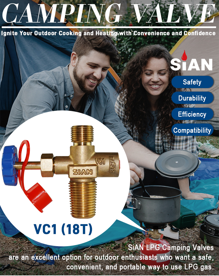 Sian LPG Camping Valve VC1 для Филиппин (1)